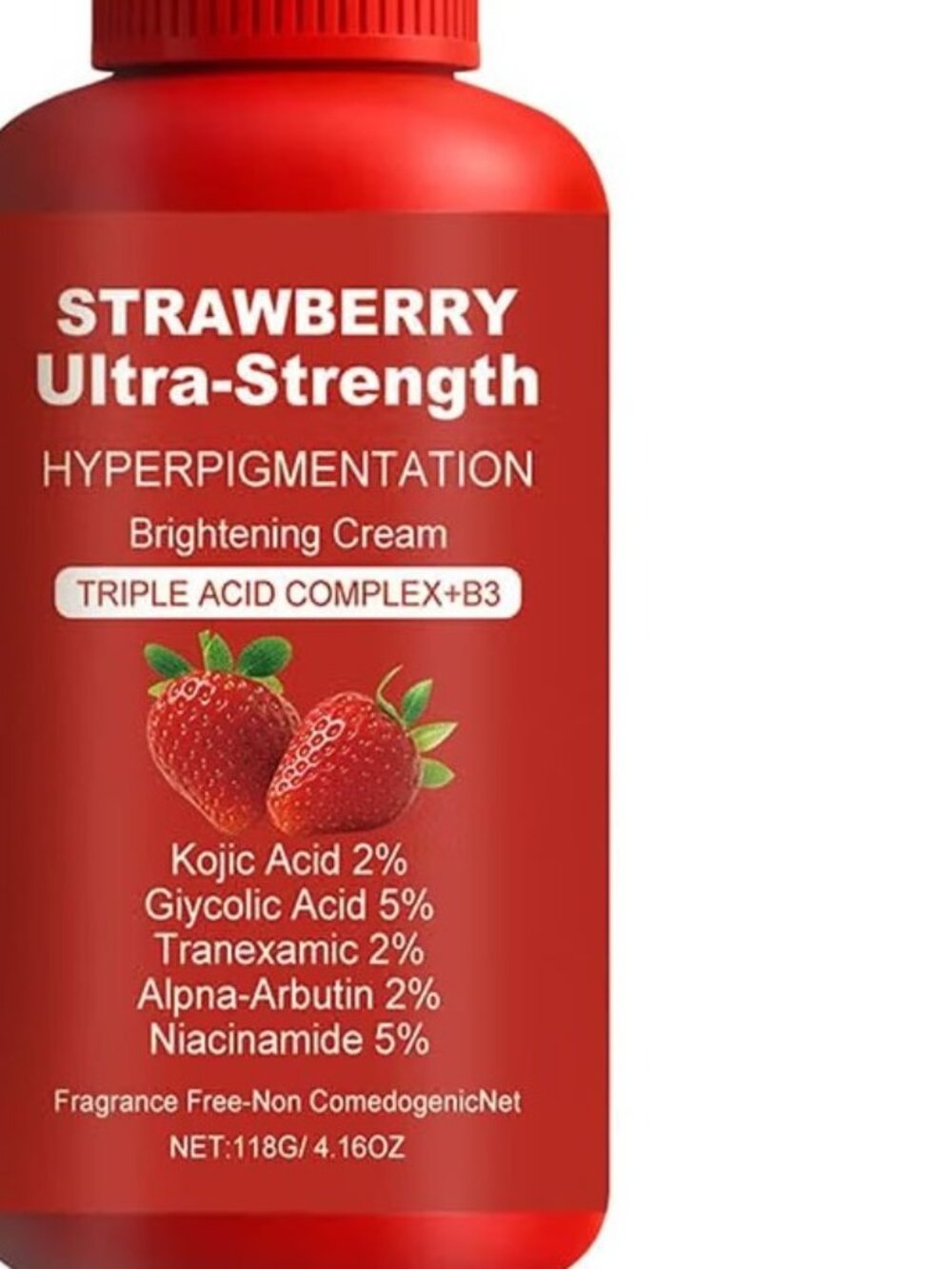 Strawberry Ultra-Strength Hyperpigmentation Brightening Cream